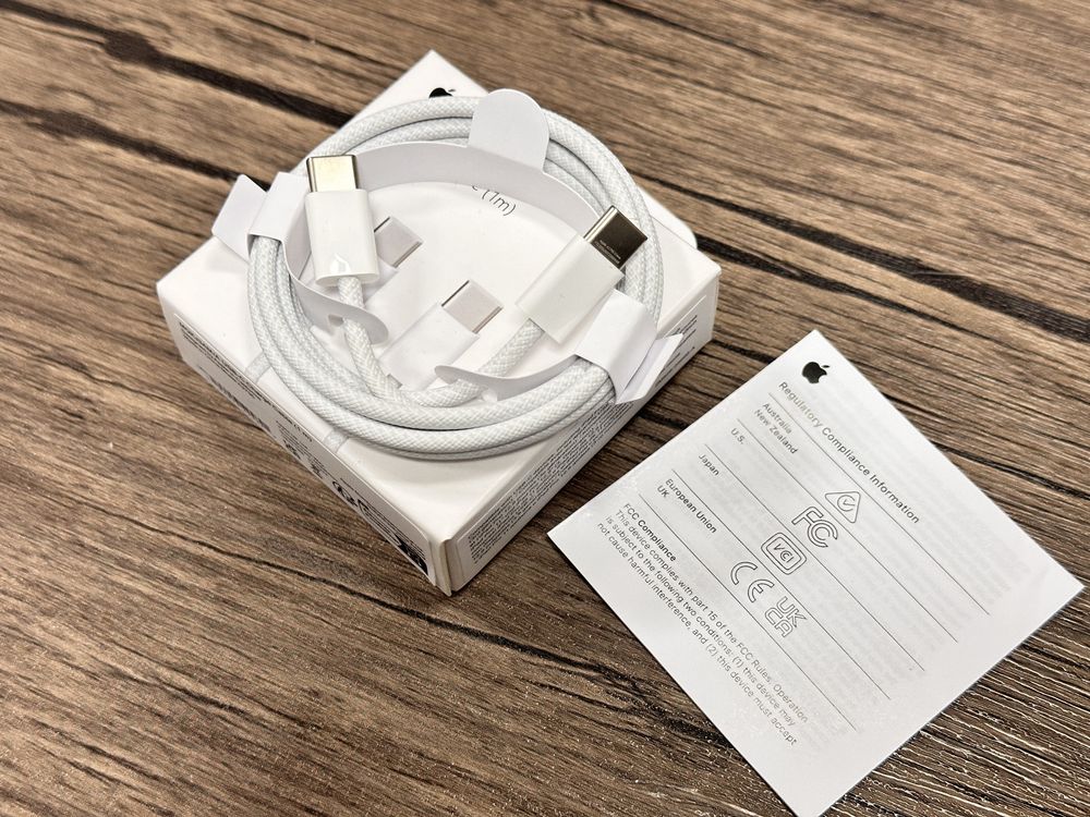 كيبل شحن آبل USB-C بقوة 60 واط | 1 متر كيبل شحن آبل USB-C بقوة 60 واط | 1 متر